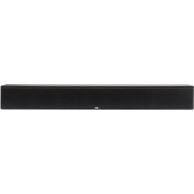 Close up of JET tweeter technology on ELAC soundbar