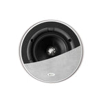 KEF Ci130QR 5.25 inch in-ceiling speaker front view with magnetic grille