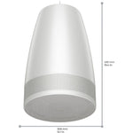 Bose Professional DesignMax Luna DML88P Loudspeaker (White) Each