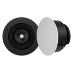Side angle view showing the pivoting Kevlar woofer of the Sonance VX66R in-ceiling speaker