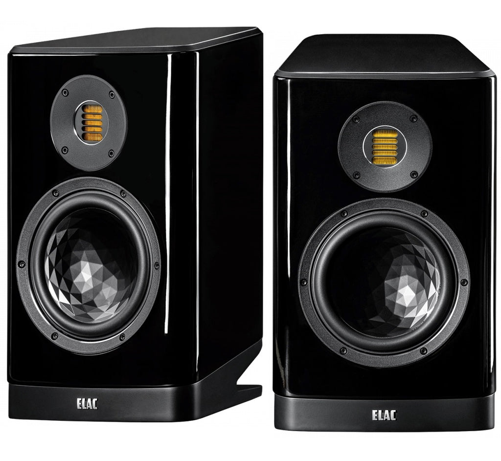 ELAC Vela 2.0 VBS404.2 Bookshelf Speakers - Gloss Black (Pair)
