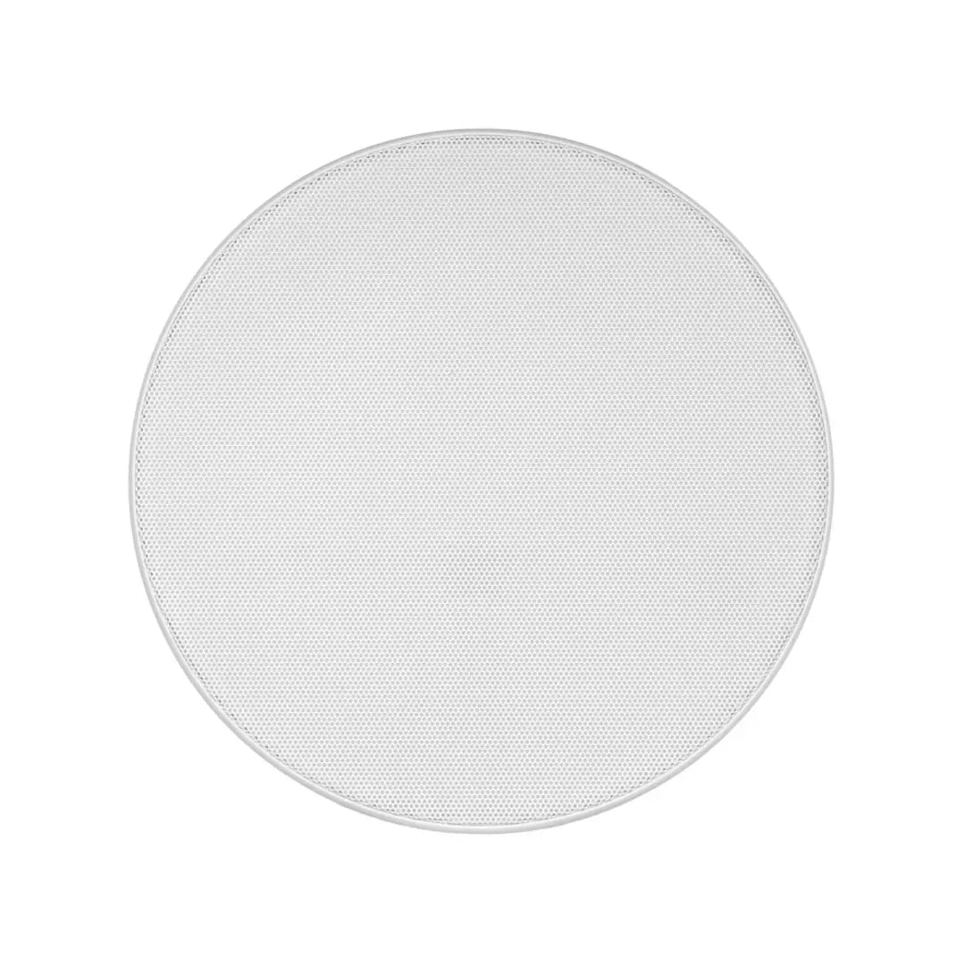 Front view of Sonance VX66R Visual Experience 6.5-inch in-ceiling speaker with grille