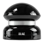 Front angle view of the ELAC 4PI PLUS V Ribbon Super Tweeter in high gloss black