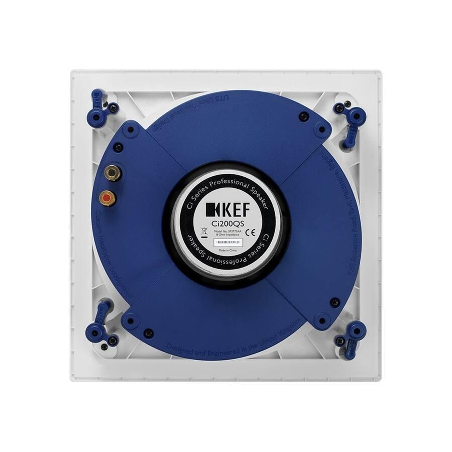 KEF CI200QS Square In-Wall In-Ceiling Architectural Loudspeaker (Single)