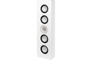 ELAC Muro OW-V41L On-Wall Speaker - White, High-Performance Slim Home Theater Audio