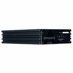 Front view of Sonance UA 2-125 ARC 125W Ultra-Compact 2-Channel DSP Amplifier