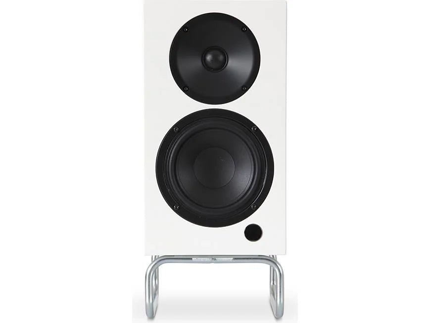 Rear panel inputs of ELAC Debut ConneX Adsum powered bookshelf speakers