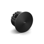 Front view of the Bose DesignMax DM8C 8-inch in-ceiling loudspeaker in black