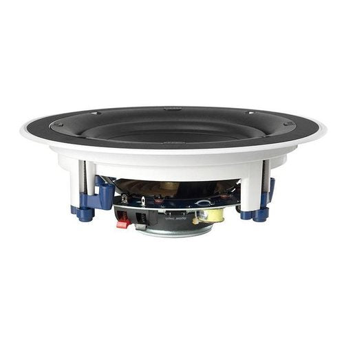 Package contents including KEF Ci130ER speaker, template and manual