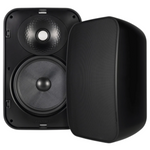 Sonance Mariner MX86 8-inch 2-way outdoor surface mount speakers in black front view