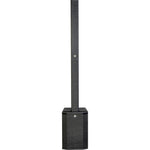 Portable column PA system HK Audio POLAR 10 set up for a live musician