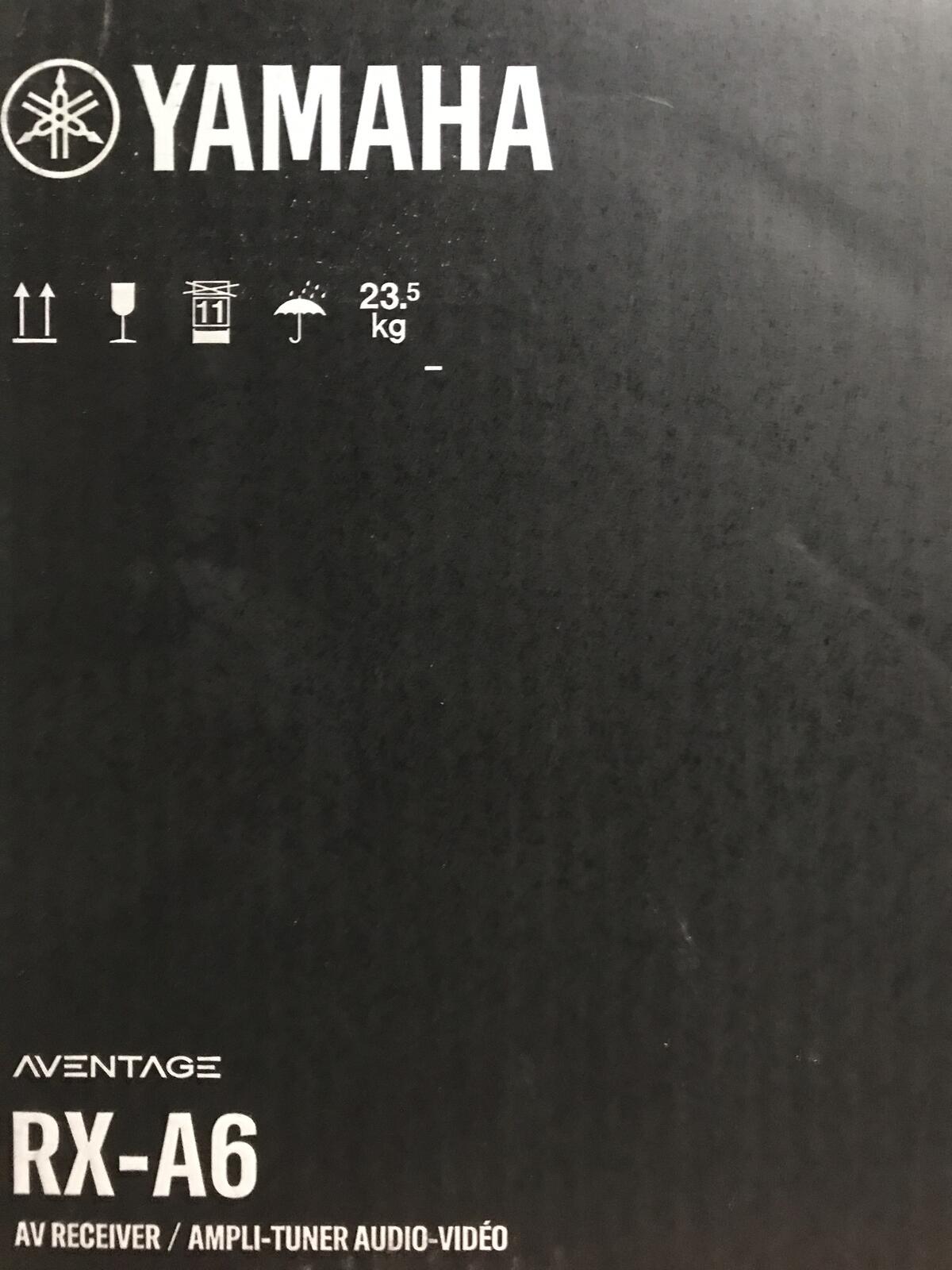 Yamaha AVENTAGE RX-A6A 9.2 Channel Home Theater Receiver with Dolby Atmos®, Wi-F