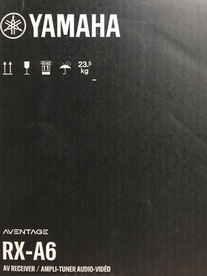 Yamaha AVENTAGE RX-A6A 9.2 Channel Home Theater Receiver with Dolby Atmos®, Wi-F