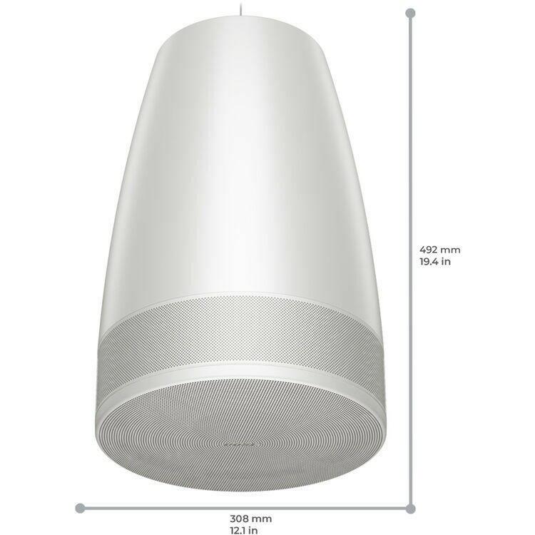Exploded view of Bose DesignMax Luna suspension hardware