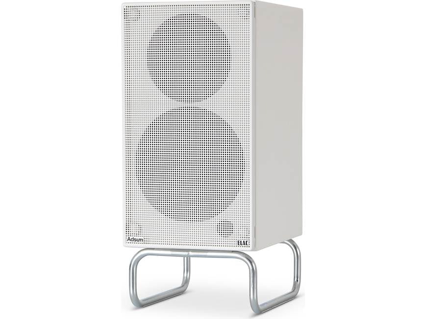 Side profile of ELAC Debut ConneX Adsum DCB41-DS bookshelf speakers