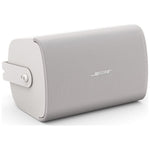 Front view of white Bose FreeSpace FS4SE commercial wall speaker
