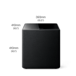 Side profile of KEF Kube 12 MIE high-performance subwoofer