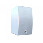 Side angle view of the ELAC Muro OD-M81-W speaker showing mounting bracket