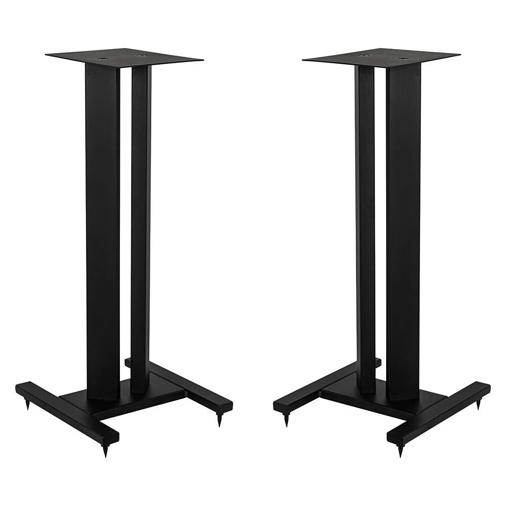 ELAC LS20 Black Bookshelf Speaker Stands - Pair