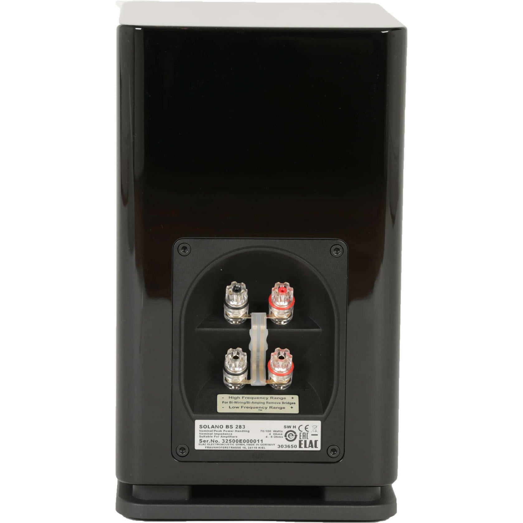 Elac BS283-GW Solano Bookshelf Speaker BS283 Gloss White (Pair)