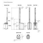 Bose L1 PRO16 Portable Line Array Speaker System Bluetooth 840920-1100 L1PRO16
