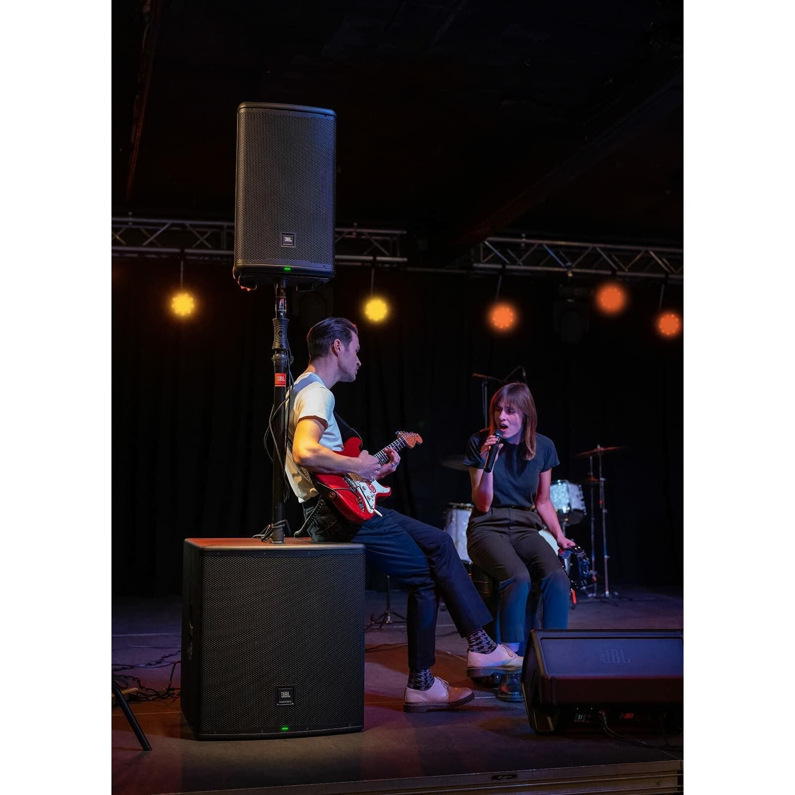 JBL Professional EON715 Powered PA Speaker, Portable Loudspeaker with Bluetooth,