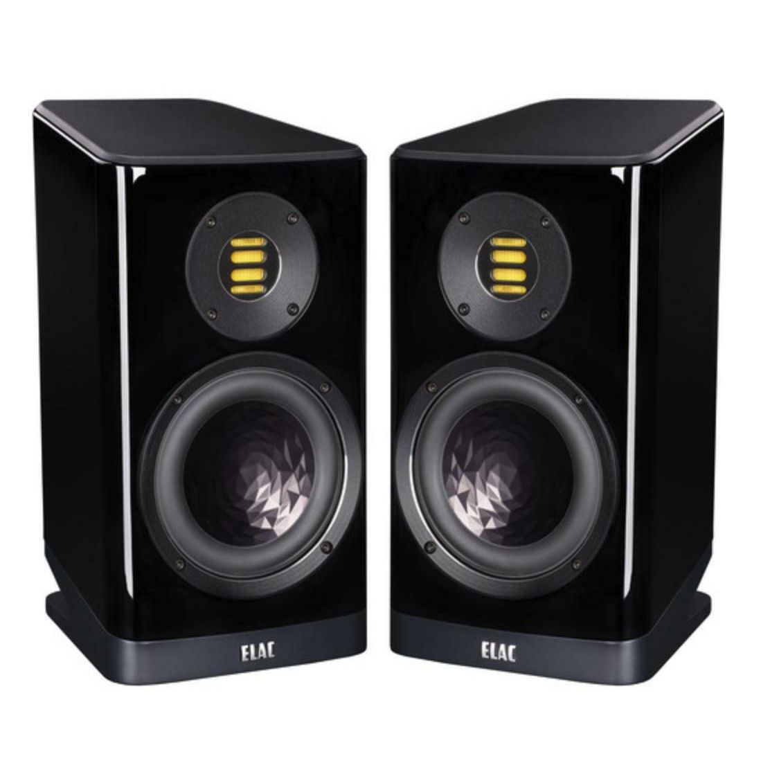 Elac Vela  VBS403.2-GB 6" 2-Way Bookshelf Speakers (Pair) - Gloss Black