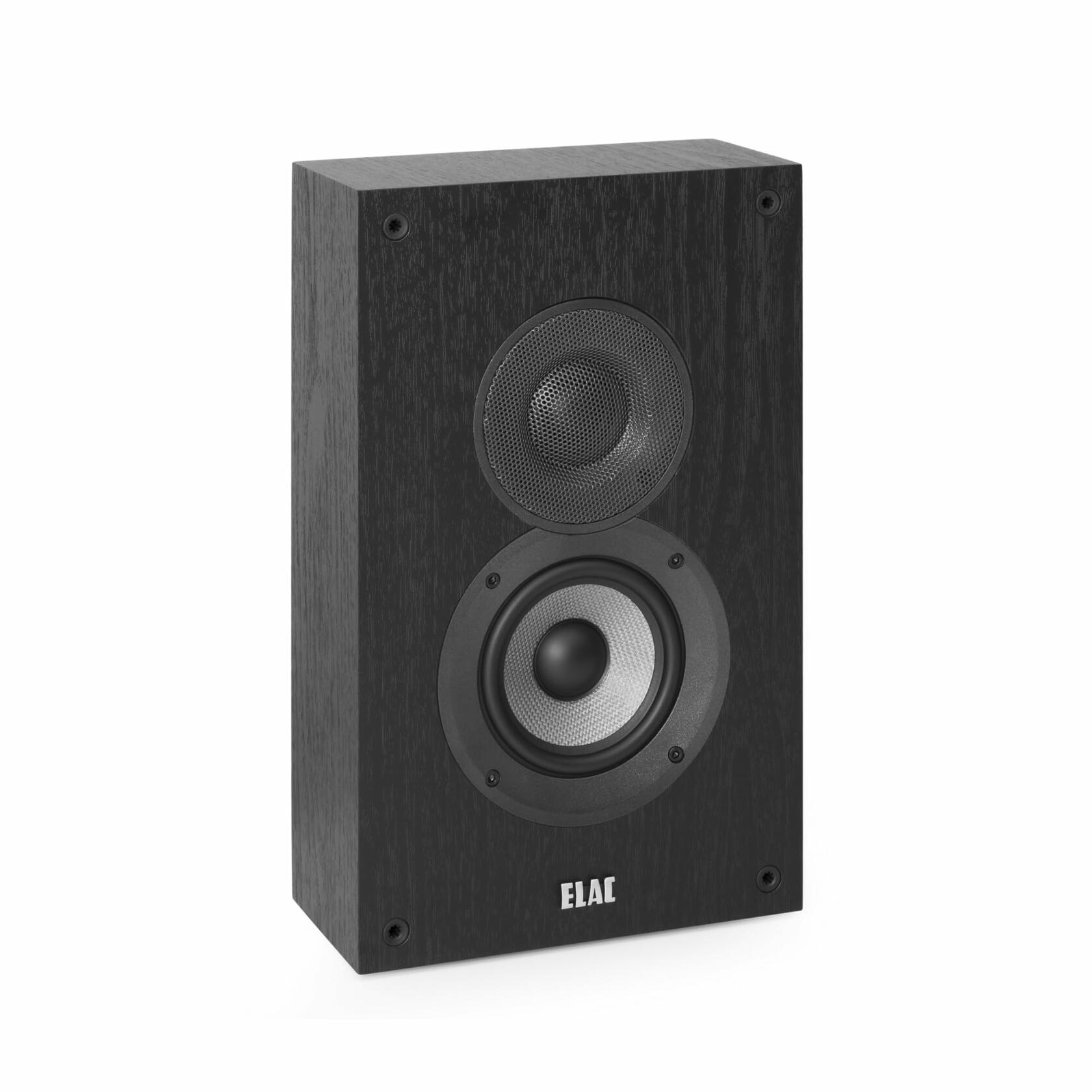 Elac DOW42-BK 4" On-Wall Speakers - Black