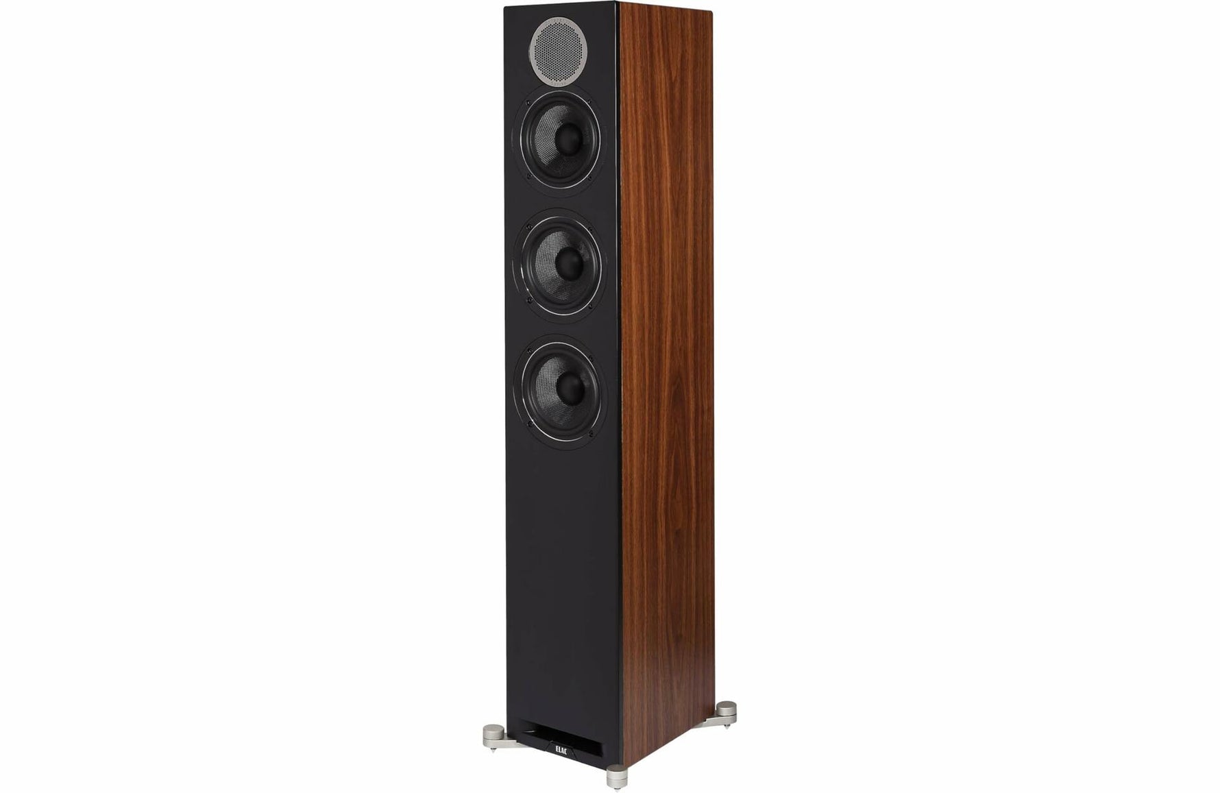 Elac DFR52-BK 5.25" Floor Speaker - Walnut/Black