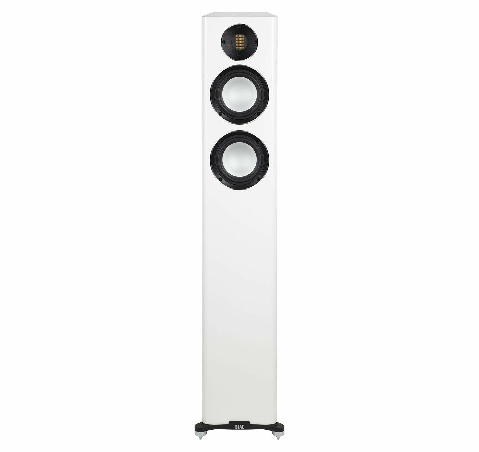 Elac FS247.4-SW 5.25" Floor Speaker - Satin White