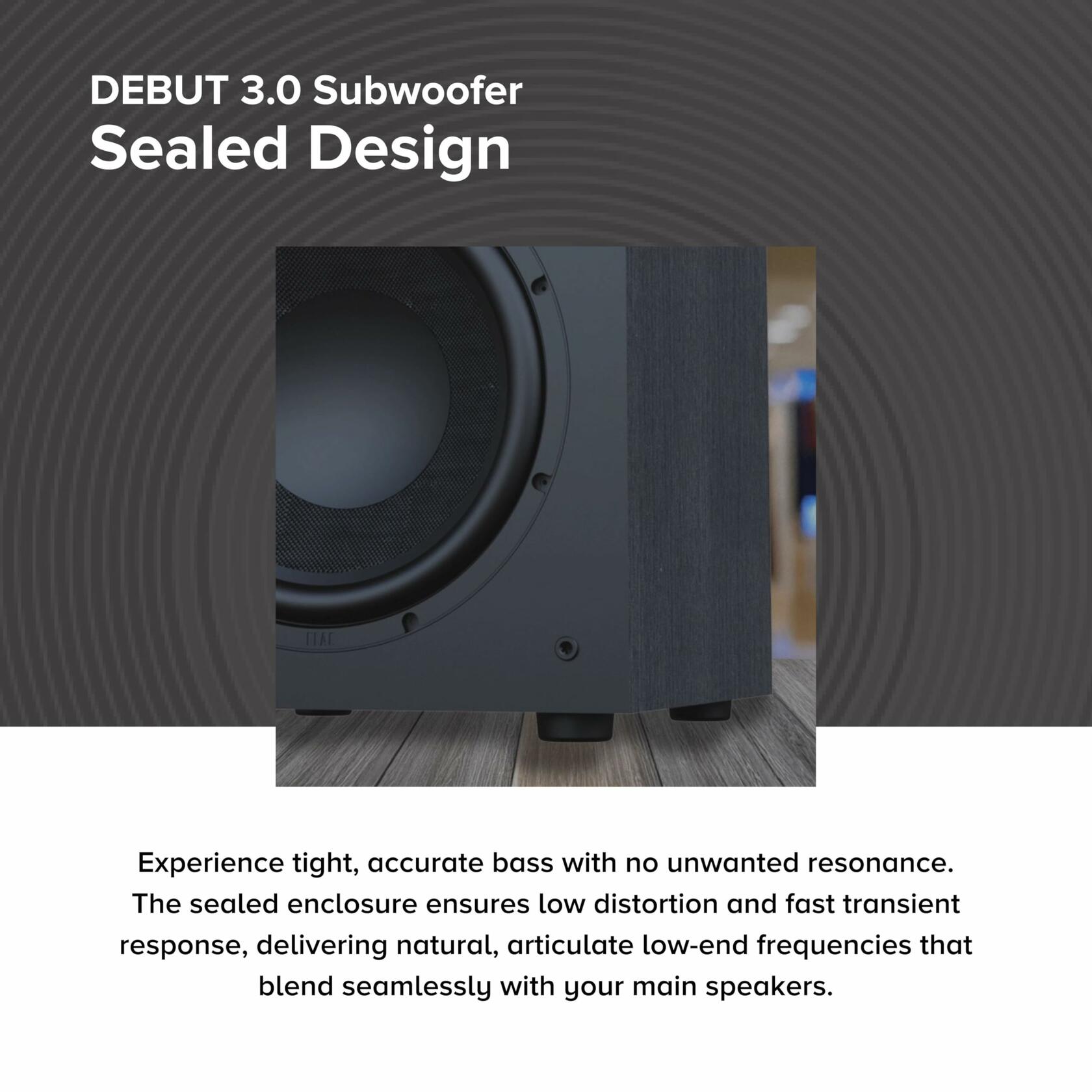 Elac DS153-BK Debut Series 15