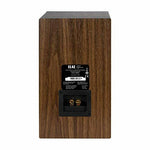 Elac DBR62-BK 6.5" Bookshelf Speakers - Walnut/Black