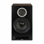Elac DBR62-BK 6.5" Bookshelf Speakers - Walnut/Black