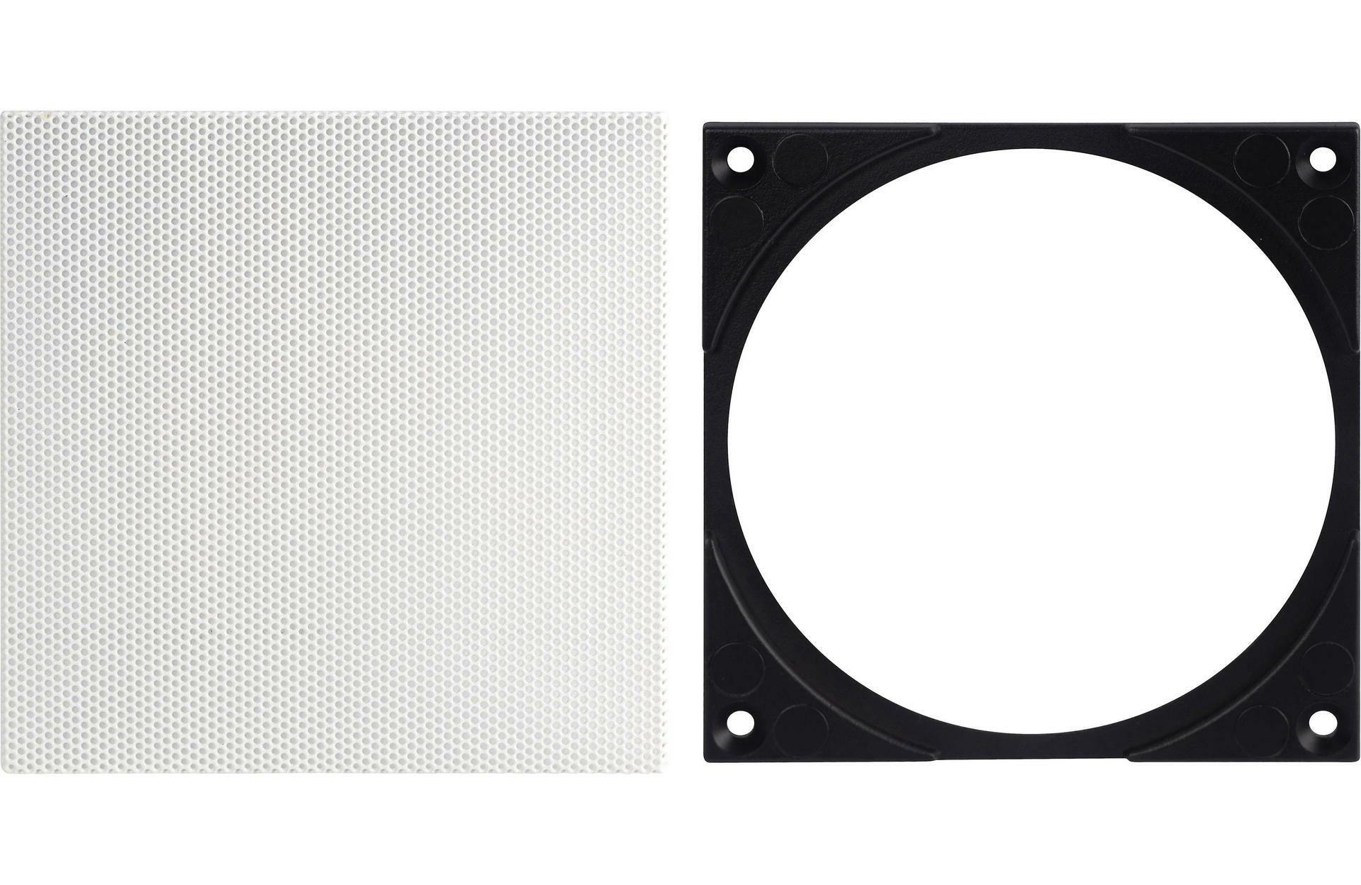 Elac IC-SQ31-W Square Adapter & Grill for IC-V31-W - White (Single Grille)
