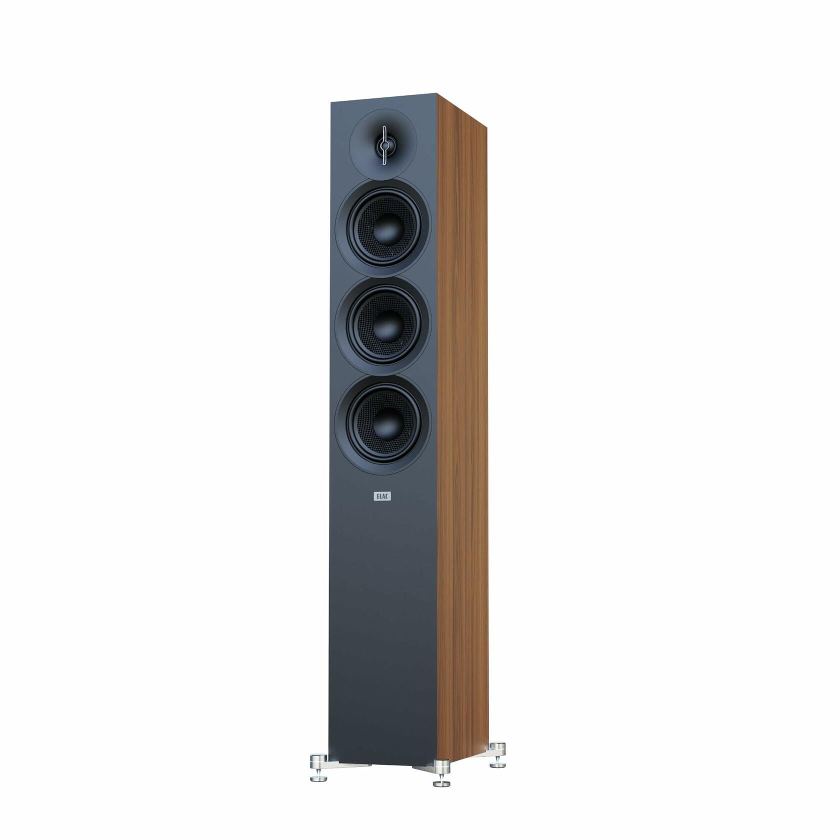 Elac DF53-WN DEBUT 3.0 - 5.25" Floor Speaker - Walnut