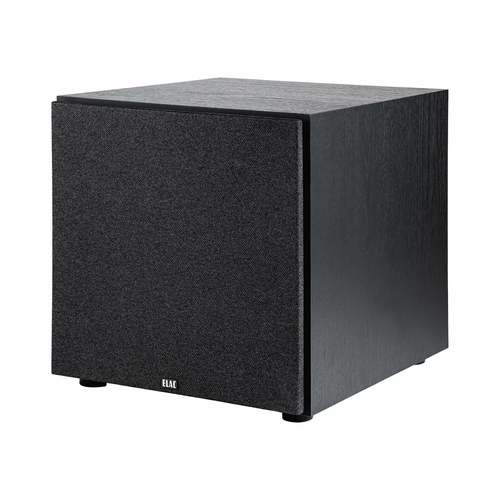 Elac DS103-BK Debut Series 10" 100W Powered Subwoofer - Black