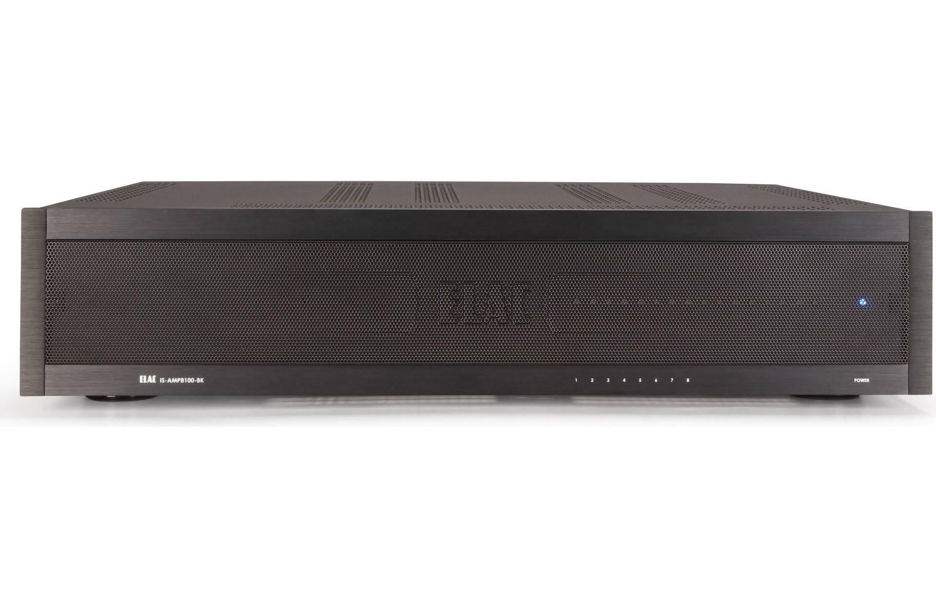 Elac IS-AMP8100-BK 8 x 100W Multi-Zone Amplifier - Black