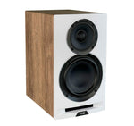Elac UBR62-W 6.5" Bookshelf Speakers - Oak/White