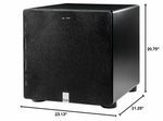 Elac RS700-SB 12" 700W Smart Subwoofer - Satin Black