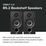 Elac DB52-BK 5.25" Bookshelf Speakers - Black