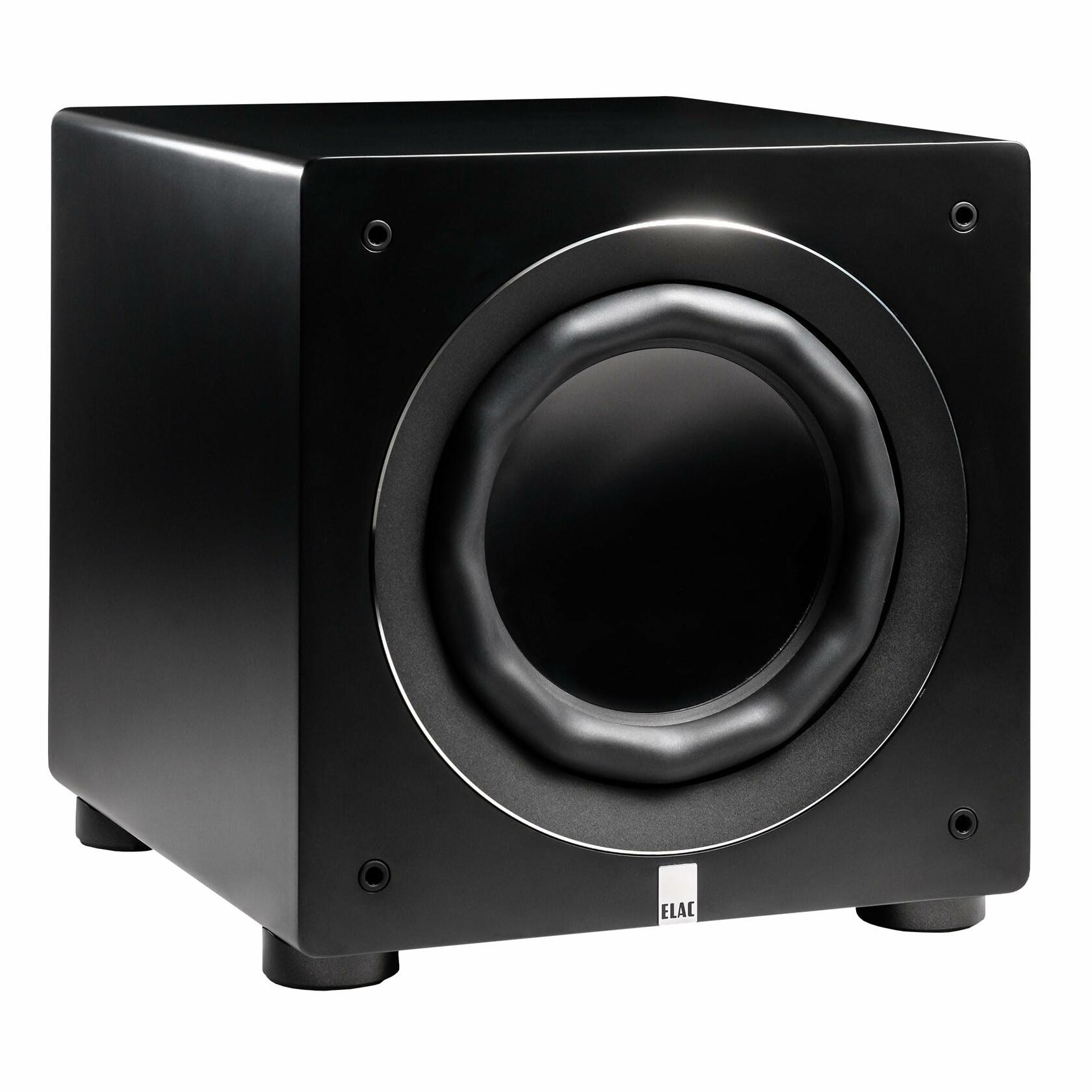 Elac RS500-SB 10" 500W Smart Subwoofer - Satin Black