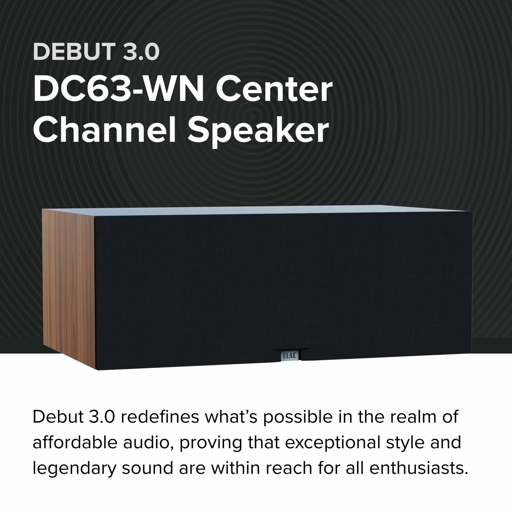 Elac DC63-WN DEBUT 3.0 - 6.5