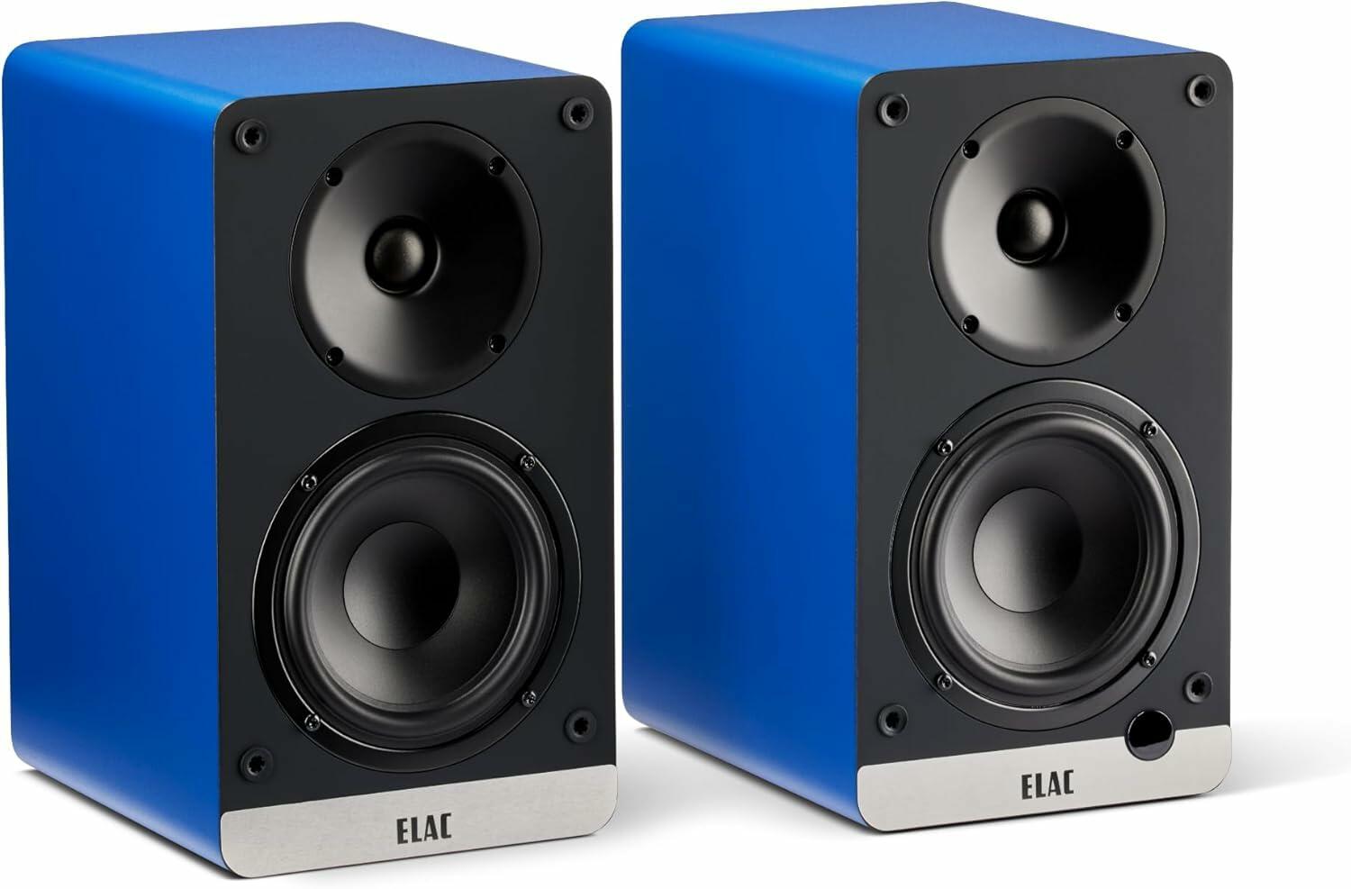 Elac DCB41-BL 4.5" Powered Bookshelf - Blue