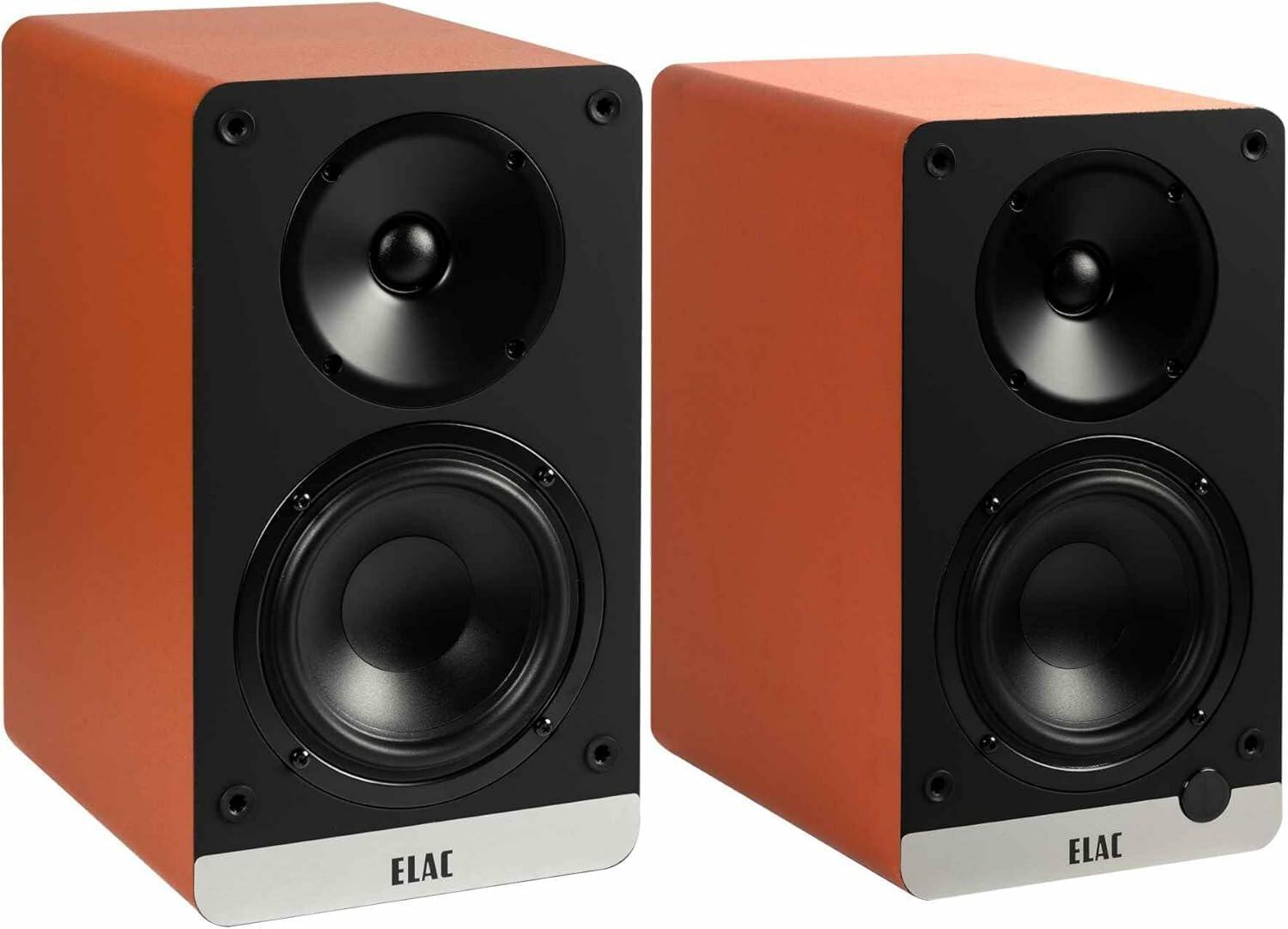 Elac DCB41-OR 4.5" Powered Bookshelf - Orange