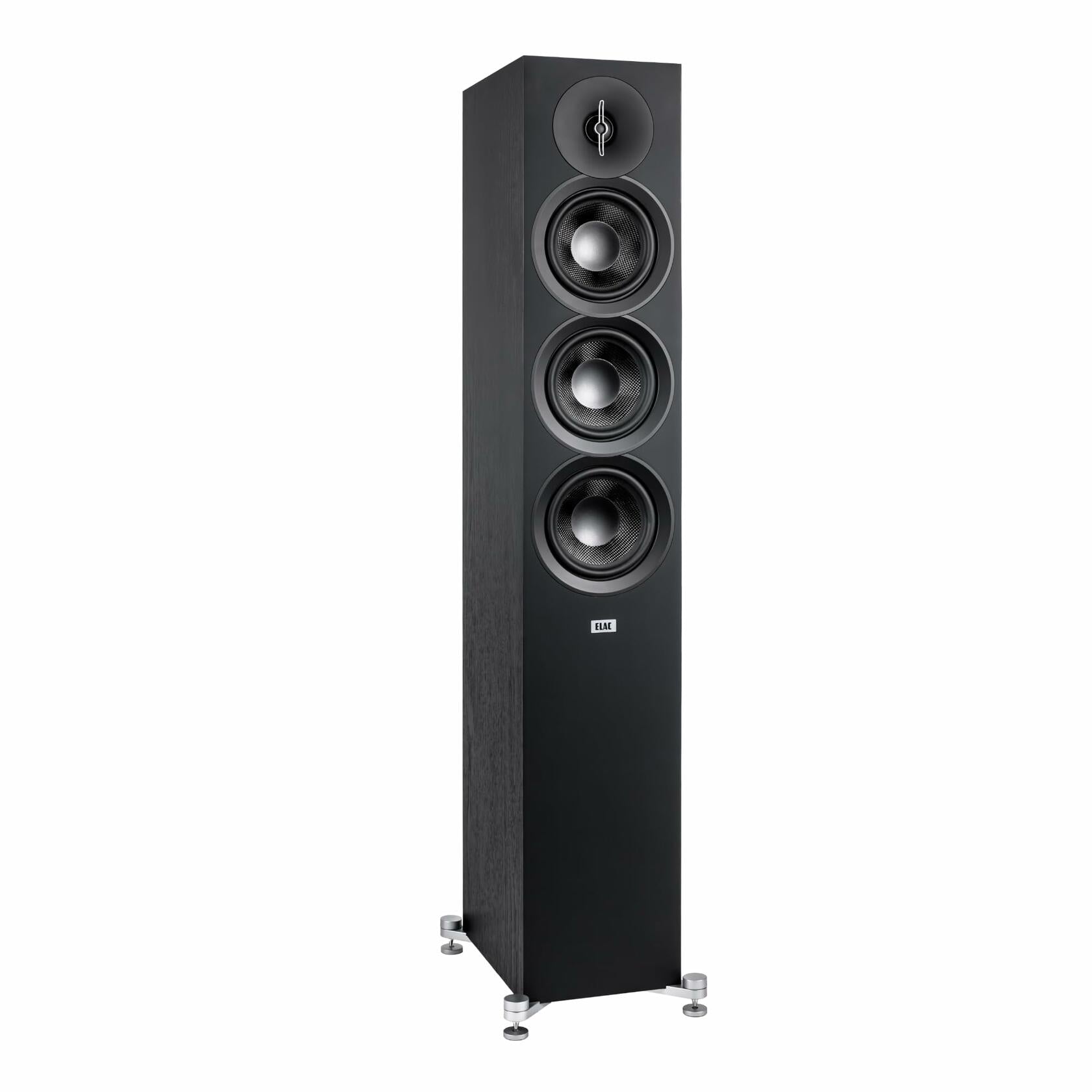 Elac DF53-BK DEBUT 3.0 - 5.25" Floor Speaker - Black