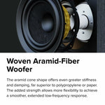 Elac DF53-BK DEBUT 3.0 - 5.25" Floor Speaker - Black