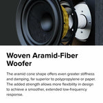 Elac DB53-BK DEBUT 3.0 -5.25" Bookshelf Speakers - Black