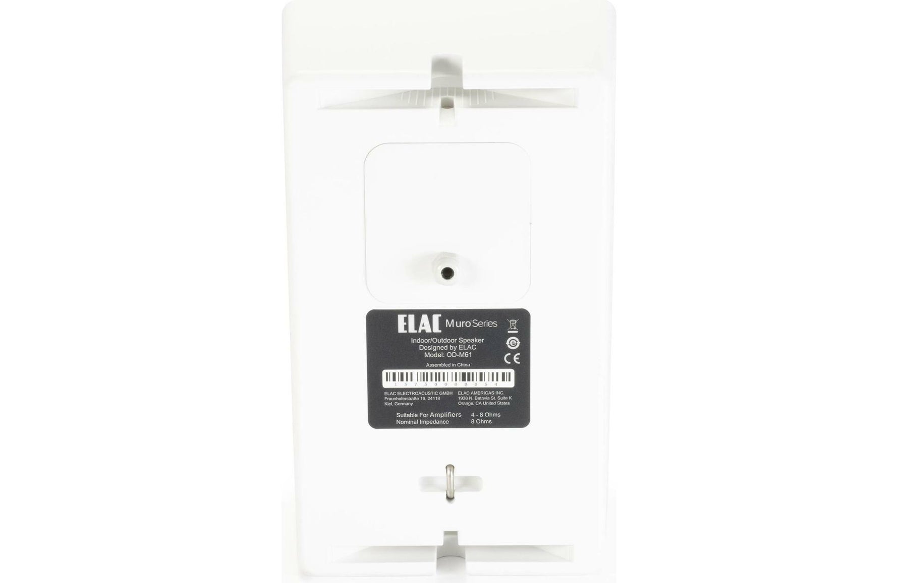 Elac OD-M61T-W OUTDOOR, MURO 6' W 70/100V (White)