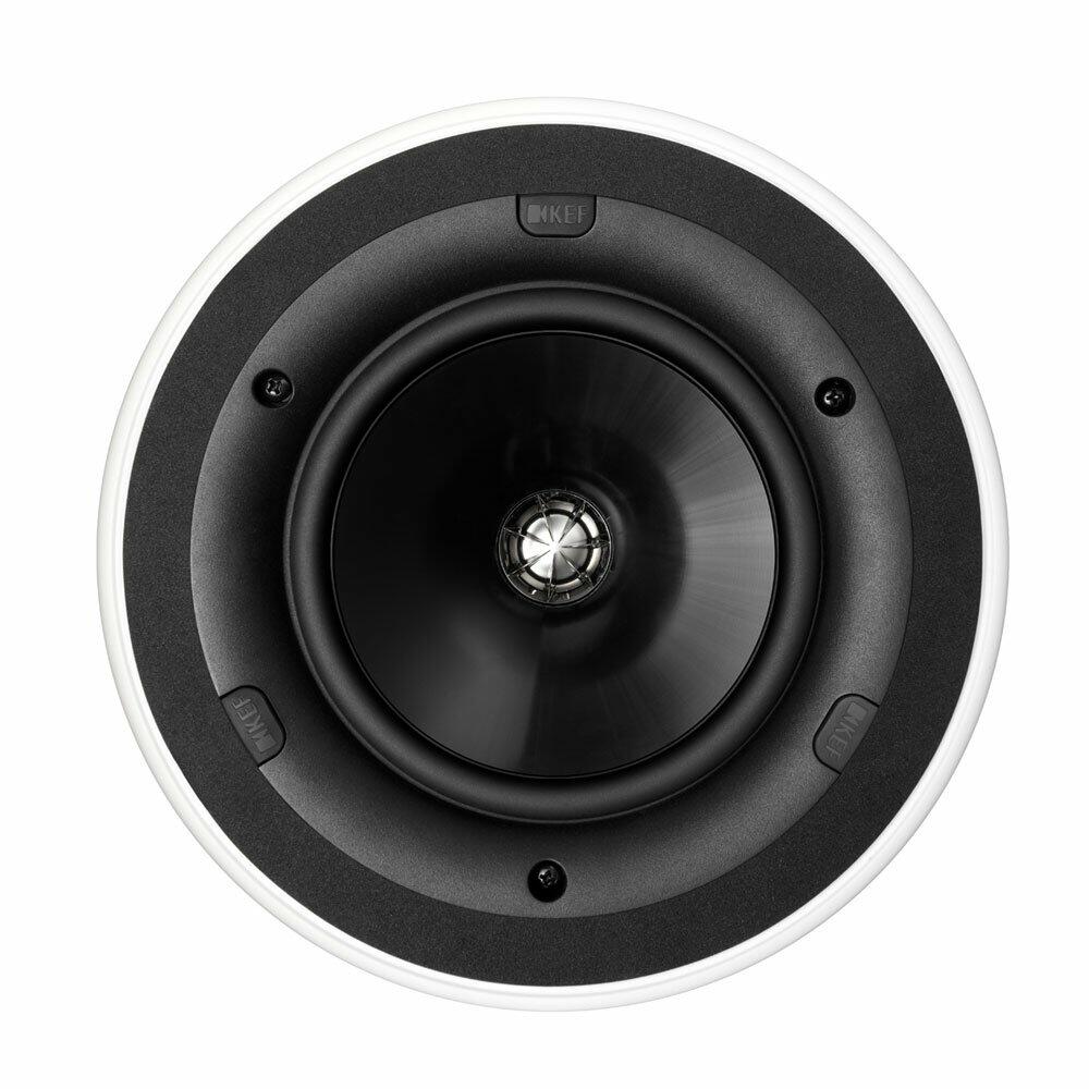 KEF CI160QR Round In-Ceiling Speaker Architectural Loudspeaker (Single)
