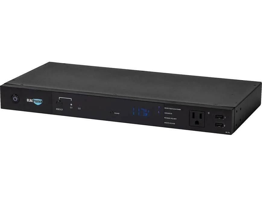ELAC Protek PR-71S 8 Outlet Surge Protector / Power Protection  with Dual USB